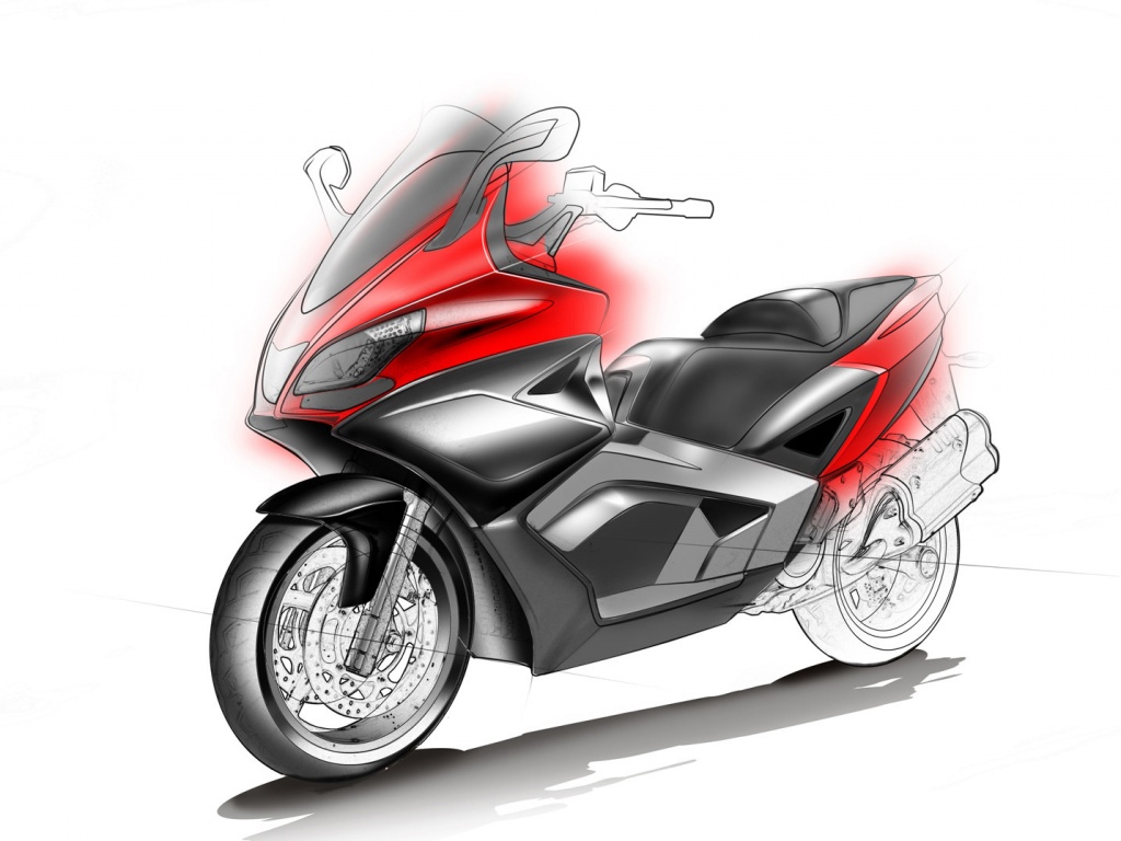 Фото скутера Aprilia SRV 850 ABS